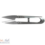 تصویر قیچی سر نخ زن (نخ چین) فلزی مدل پین Pin High Carbon Steel Spring Yarn Cutter