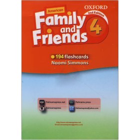 تصویر Family and Friends 4 2nd Flash Cards (فلش کارت) 