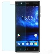 تصویر محافظ صفحه نمایش شیشه ای مدل md08 مناسب برای گوشی نوکیا Nokia 3 