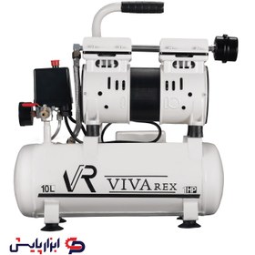 تصویر کمپرسور باد 10لیتری سایلنت ویوارکس مدل VR1010-SS 