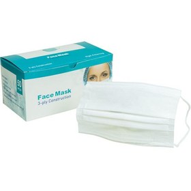 تصویر ماسک سه لایه صورت Face Mask 