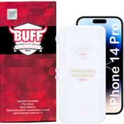 تصویر گلس گوشی اپل iPhone 14 Pro بوف مدل Hydrogel Buff Hydrogel iPhone 14 Pro Screen protector