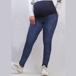 تصویر شلوار جین بارداری قد ۱۰۰ 