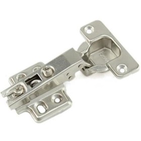 تصویر لولا گازور خم ساده 4 پیچ 