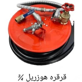 تصویر قرقره هوزریل جعبه آتش نشانی Fire hose