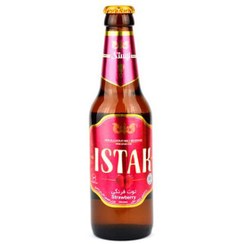 تصویر نوشیدنی مالت بدون الکل توت فرنگی ایستک 320 میلی لیتری 