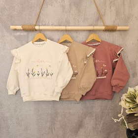 تصویر بلوز دورس دخترانه الیسا سایز ۶ تا ۸ سال 