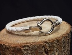 تصویر دستبند فرد نقره 