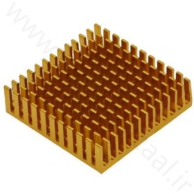 تصویر هیت سینک طلایی مربعی 