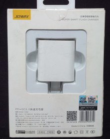 تصویر شارژر 18وات جووای سوپر فست شارژ JOWAY super fast 18watt 