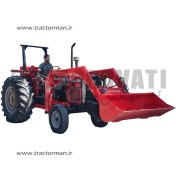 تصویر بیل لودری 4 جک دو فشار تراکتورهای 475 تک دیفرانسیل 