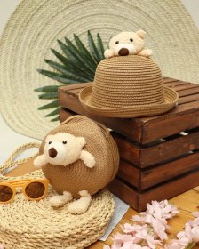 تصویر کیف و کلاه تدی 71539 