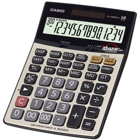 تصویر ماشین حساب کاسیو مدل DJ240D Plus 
