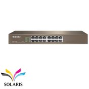 تصویر سوئیچ رکمونت/دسکتاپ Tenda TEF1016D 16-Port Fast Tenda TEF1016D 16-Port Fast Ethernet Desktop/Rackmount Switch