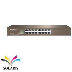 تصویر سوئیچ رکمونت/دسکتاپ Tenda TEF1016D 16-Port Fast Tenda TEF1016D 16-Port Fast Ethernet Desktop/Rackmount Switch