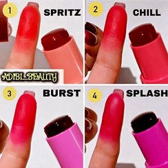 تصویر تینت لب و گونه ژله ای میلک میکاپ 