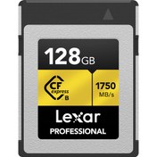 تصویر کارت حافظه سی اف اکسپرس لکسار Lexar 128GB Professional CFexpress Type B 