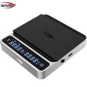 تصویر اسکیل فلزی نقره ای آیکاپه 