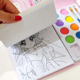 تصویر پک رنگ آمیزی با آبرنگ 