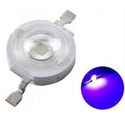 تصویر پاور ال ای دی ماورا بنفش UV 3W 