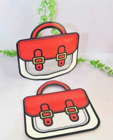 تصویر زیپ کیپ طرح کیف (کیسه لقمه) 