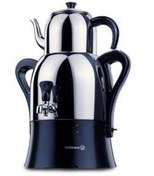 تصویر چای ساز سماور چایکولیک فولاد A341 اورجینال KORKMAZ 