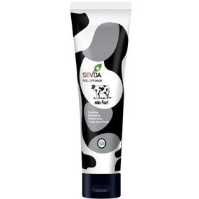 تصویر ماسک شیر 100 میل سودا sevda milk face mask