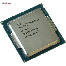 تصویر پردازنده اینتل مدل Core i3 6100 Intel Skylake Core i3-6100 CPU