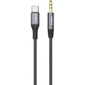 تصویر کابل تبدیل AUX به Type-C هیسکا مدل W45 