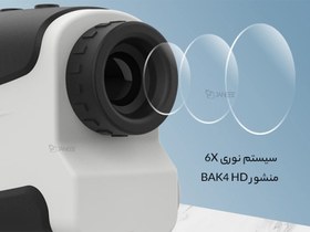تصویر مسافت یاب شیائومی Xiaomi Youpin Duke Rangefinder Telescope DKW800 