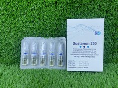 تصویر سوستانون 250 خارجی 10 عدد آمپول sustanon 250 10amps