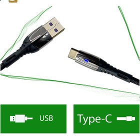 تصویر کابل تایپ سی بیاند مدل BUC-501 KF طول 1 متر Beyond BUC-501 KF USB-C Cable 1m