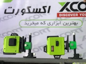 تصویر تراز لیزری ایکسکورت مدل 408-4D16 مگنتی 4 بعدی 408-4D16 Xcort Laser Alignment 4D 16 Line 360 Degree 15M