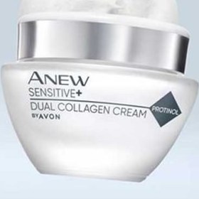 تصویر کرم لیفت و کلاژن ساز +Avon Sensetive آون 50 میل 