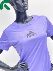 تصویر تی شرت زنانه ADIDAS پلی استر تنفسی کد 01 - بنفش / 2XL 