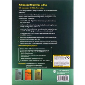 تصویر Advanced Grammar in Use - نشر Cambridge University Press Advanced Grammar in Use - نشر Cambridge University Press