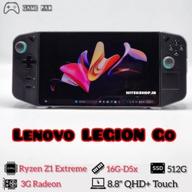 تصویر کنسول بازی لنوو (استوک) Legion Go | حافظه 512 گیگابایت Lenovo Legion Go (Stock) 512 GB