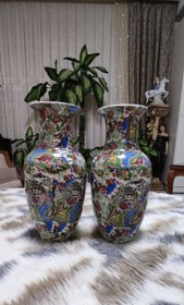 تصویر گلدان چینی 