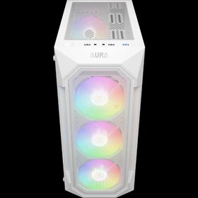 تصویر کیس گیمینگ گیم دیاس مدل Aura GC1 Elite Gamdias Aura GC1 Elite RGB Mid Tower Case