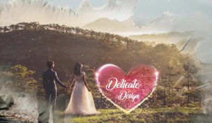 تصویر دانلود پروژه آماده پریمیر مخصوص کلیپ عکس عروسی | Wedding Slideshow حرفه‌ای 