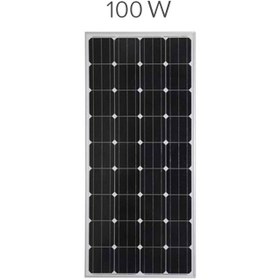 تصویر پنل خورشیدی 100 وات مونو کریستال برند EPEVER Solar Panel 100W Mono EPEVER