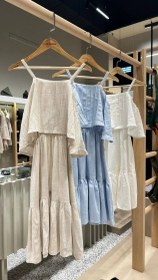 تصویر پیراهن لینن بچه گانه روناک 