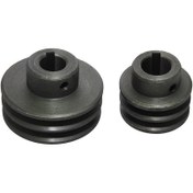 تصویر فولی تسمه چدنی قطر ۲۰۰ چهار شیار 