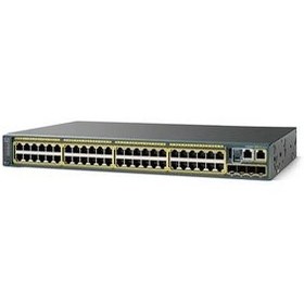 تصویر سوئیچ 48 پورت سیسکو مدل WS-C2960S-48FPS-L Cisco WS-C2960S-48FPS-L 48Port Switch