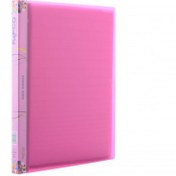 تصویر کلاسور 4 حلقه اسپرت شفاف 