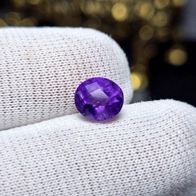 تصویر نگین سنگ آمیتیست معدنی کد 35591 