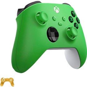 تصویر دسته بازی مایکروسافت سبز Xbox Series Microsoft Xbox Series Controller Velocity Green