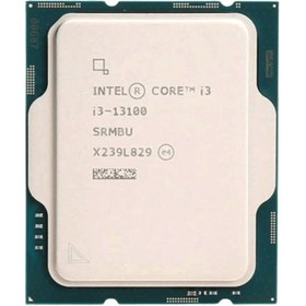 تصویر پردازنده اینتل Core i3 13100 Raptor Lake 
