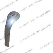 تصویر درپوش نقره ای روی دسته تعویض دنده ام وی ام ۳۱۵ قدیم MVM 315 مارک CHERY 