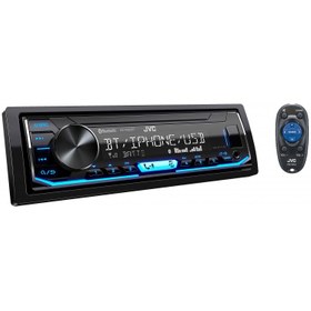 تصویر پخش خودرو جی وی سی بلوتوث دار مدل KD-X462BT JVC KD-X462BT Car Audio MP3 USB AUX Bluetooth Android iPhone Subwoofer